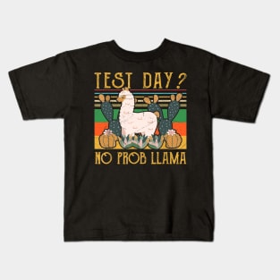 Test Day Teaching Funny Teacher Exam Testing Kids T-Shirt